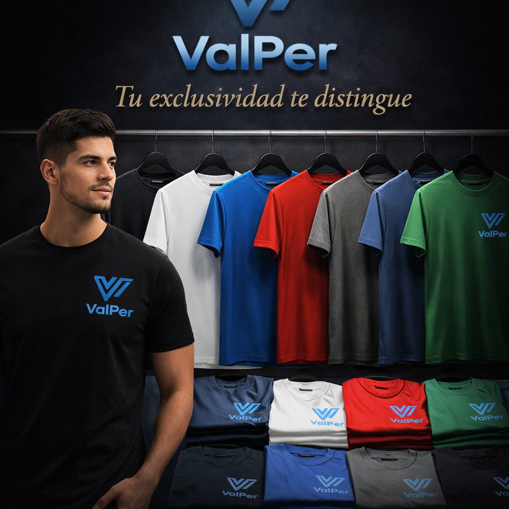 ValPer 
Guadalajara Jalisco
ropa casual y deportiva
uniformes escolares institucionales
playeras