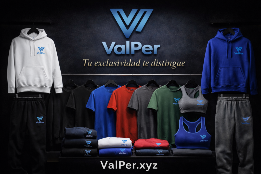 ValPer Guadalajara Jalisco ropa casual y deportiva uniformes escolares institucionales playeras